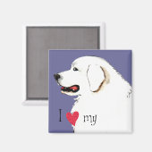 ピレネー素晴らしの人 マグネット (正面/裏面)