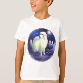 ピレネー素晴らしスのクリスマスプレゼント Tシャツ