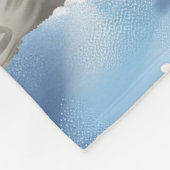 ピレネー素晴らしスウィンターワンダーランドクリスマスジョイ フリースブランケット (角)