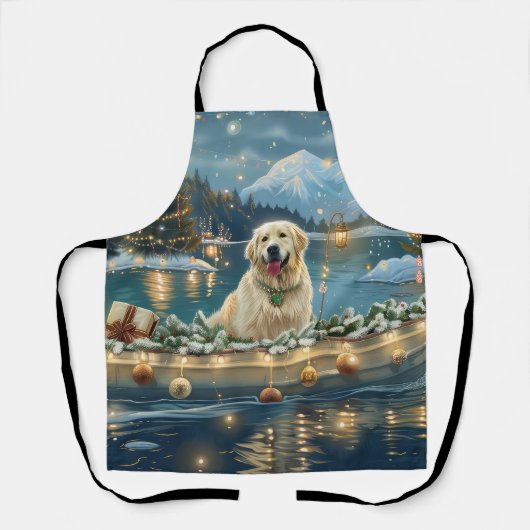 ピレネー素晴らしスクリスマスフェスティバル航海 エプロン (正面)