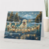 ピレネー素晴らしスクリスマスフェスティバル航海 カード (正面)