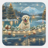 ピレネー素晴らしスクリスマスフェスティバル航海 スクエアシール (正面)