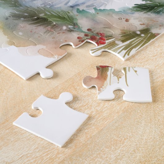 ピレネー素晴らしスクリスマスリースフェスティバルカップ ジグソーパズル (側面)