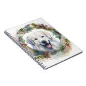 ピレネー素晴らしスクリスマスリースフェスティバルカップ ノートブック (右側)