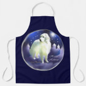 ピレネー素晴らしスクリスマス エプロン (正面)