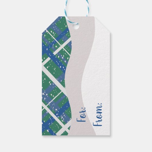 ピレネー素晴らしスクリスマス ギフトタグ (裏面)