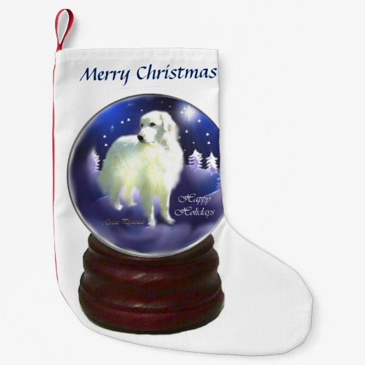 ピレネー素晴らしスクリスマス スモールクリスマスストッキング (正面)