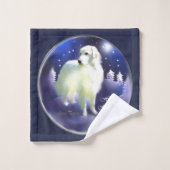 ピレネー素晴らしスクリスマス バスタオルセット (ウォッシュタオル)