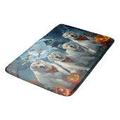 ピレネー素晴らしスハロウィン不気味 バスマット (アングル)