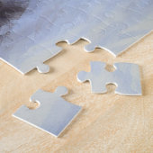 ピレネー素晴らしズが雪のクリスマスを過ごす ジグソーパズル (側面)