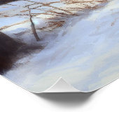 ピレネー素晴らしズが雪のクリスマスを過ごす ポスター (コーナー)