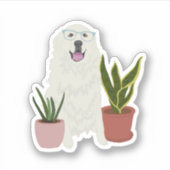 ピレネー素晴らしズステッカー シール (正面)