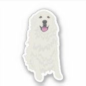 ピレネー素晴らしズステッカー シール (正面)