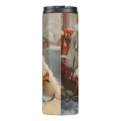 ピレネー素晴らしズドッグクリスマスフェスティバル タンブラー (裏面)