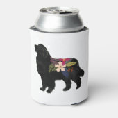 ピレネー素晴らしズドッグブリードボホフローラシルエット 缶クーラー (缶裏面)