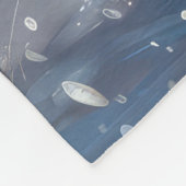 ピレネー素晴らしズドッグライディングオートバイクリスマス フリースブランケット (角)