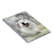 ピレネー素晴らしズノートブック – ウィンターシーズンデザイン ノートブック (右側)