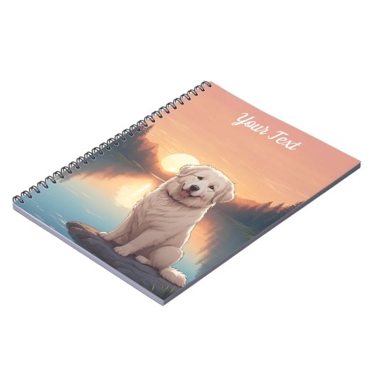 ピレネー素晴らしズバイレイク ノートブック (左側)