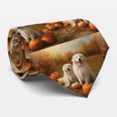 ピレネー素晴らしズパピーオータムデライトカボチャ ネクタイ (ロール)