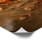 ピレネー素晴らしズパピーオータムデライトカボチャ ポスター (コーナー)