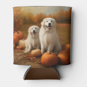 ピレネー素晴らしズパピーオータムデライトカボチャ 缶クーラー (正面)