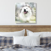 ピレネー素晴らしズホリデーシーン キャンバスプリント (インサイチュ (寝室))