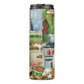 ピレネー素晴らしズホリデーベーキング:フェスティバルクリスマス タンブラー (裏面)