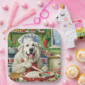 ピレネー素晴らしズホリデーベーキング:フェスティバルクリスマス ペーパープレート (パーティー)