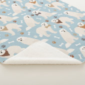 ピレネー素晴らしズポーズアンドボーンズシェルパブランケット シェルパブランケット (3/4)