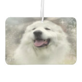 ピレネー素晴らしズ冬のシーン カーエアーフレッシュナー (裏面)