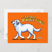 ピレネー素晴らしズ完全に混交している ポストカード (正面/裏面)