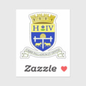 ピレネー・アトランティック州ポーの紋章(フランス) シール (シート)