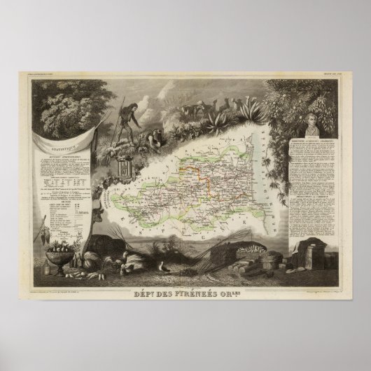 ピレネー・オルレス省 ポスター (正面)