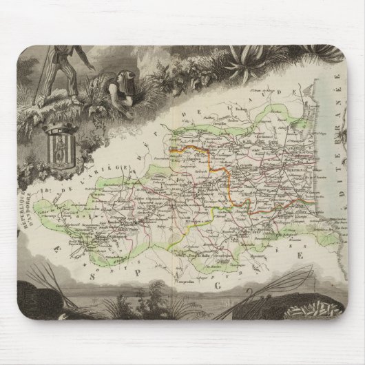 ピレネー·オールズ部 マウスパッド (正面)