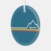 ピレネー ガラスオーナメント (正面左)