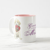 ピレネ素晴らしスハート母 ツートーンマグカップ (正面左)