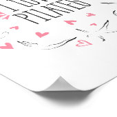 ピレート円の形をしたポーズ ポスター (角)