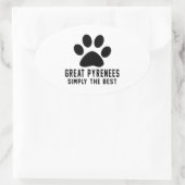 ピレ素晴らしネエスの単最高の位 楕円形シール (バッグ)