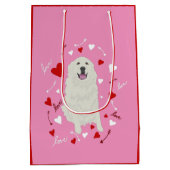 ピレ素晴らしネエスバレンタインデー ミディアムペーパーバッグ (裏面)