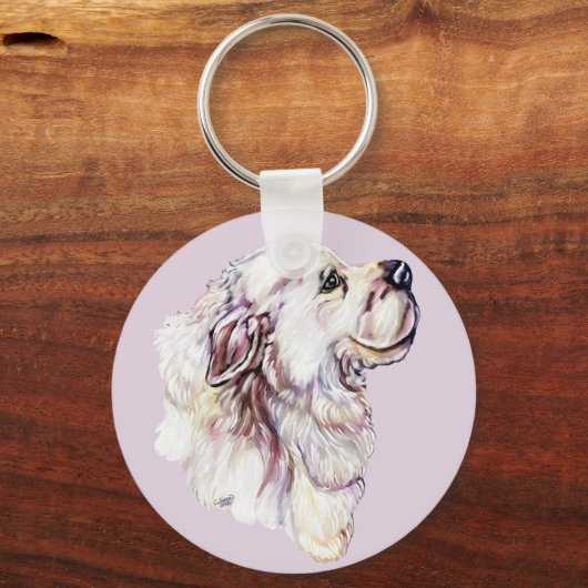 ピレ素晴らしネエスパステル キーホルダー (正面)