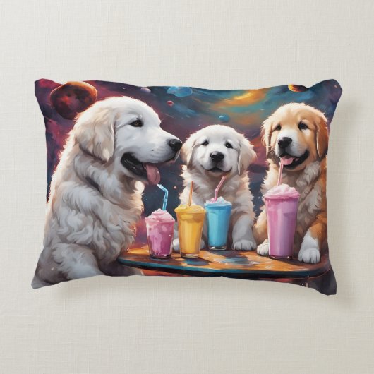 ピレ素晴らしネエスパピーズNミルクシェイク アクセントクッション (裏面)