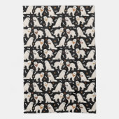 ピレ素晴らしネーの前足と骨キッチンタオル キッチンタオル (縦)