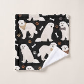 ピレ素晴らしネーの前足と骨バスタオルセット バスタオルセット (ウォッシュタオル)