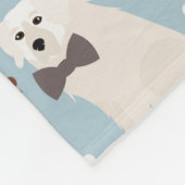 ピレ素晴らしネーの足と骨 フリースブランケット (角)