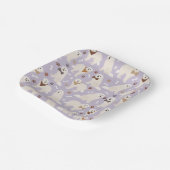 ピレ素晴らしネーの足と骨 ペーパープレート (傾斜あり)