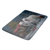 ピレ素晴らしネーススノースイクリスマスデコール バスマット (アングル)