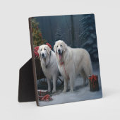 ピレ素晴らしネーススノースイクリスマスデコール フォトプラーク (正面)