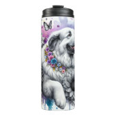 ピレ素晴らしネーフローラ装飾 タンブラー (正面)