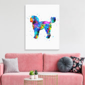 ピレ素晴らしネープリント |ママパパ キャンバスプリント (インサイチュ (リビング))