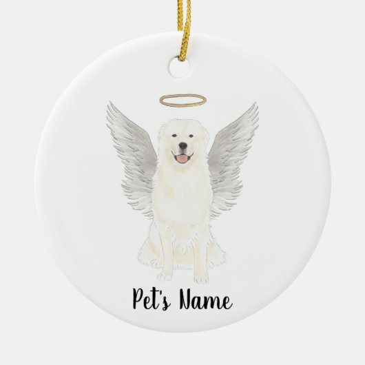 ピレ素晴らしネー悔やみや弔慰メモリアル セラミックオーナメント (正面)